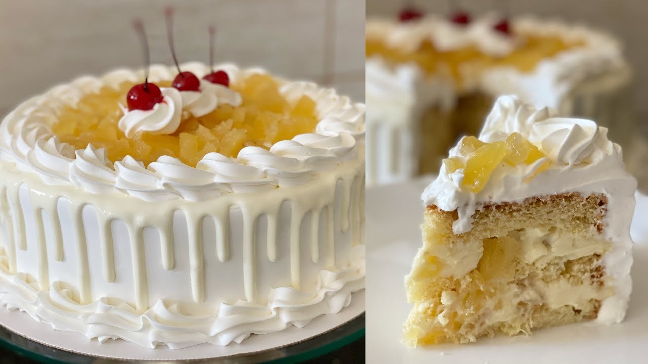 bolo de abacaxi trufado